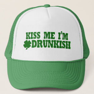 St Patricks Day Drunkish Trucker Hat