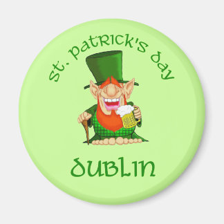 St Patrick's Day ~ Dublin Magnet