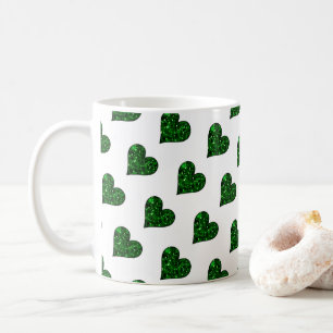 St. Patrick's Day Emerald Heart Mug