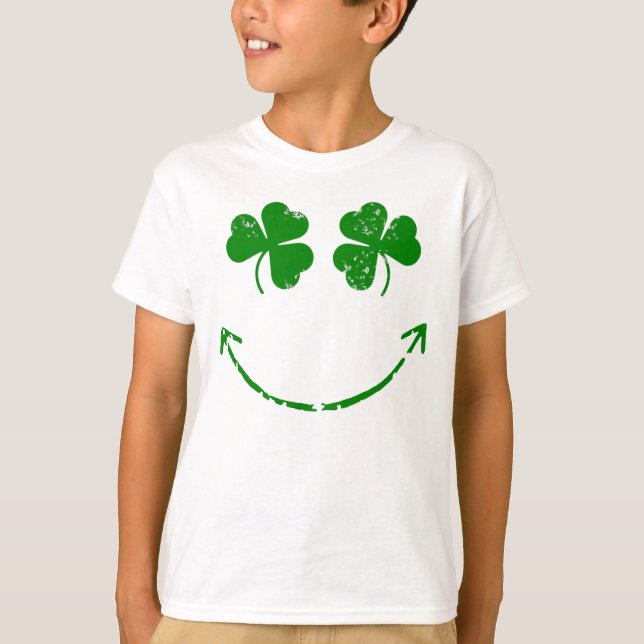 St Patrick's Day face humour T-Shirt (Front)