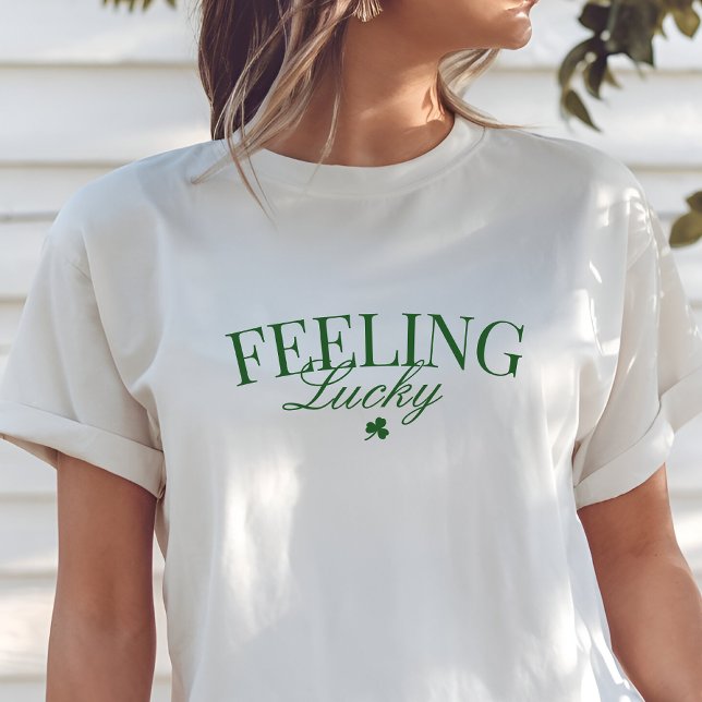 St. Patrick's Day, Feeling Lucky T-Shirt (Creator Uploaded)