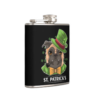 St. Patrick's Day Flask