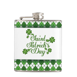 St. Patrick's Day Flask