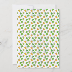 St. Patrick's Day Flat Greeting Card