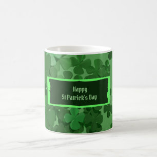St. Patrick's Day  ‎Four-leaf clover Coffee Mug