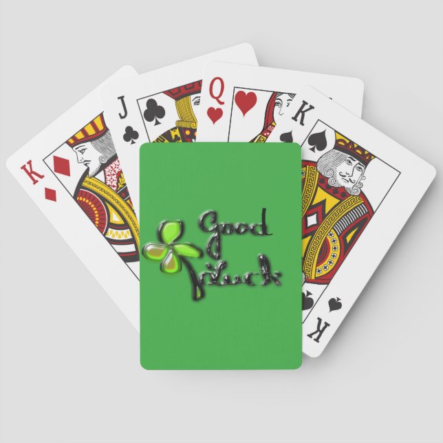 St. Patrick's Day  ‎Four-leaf clover Playing Cards (Back)