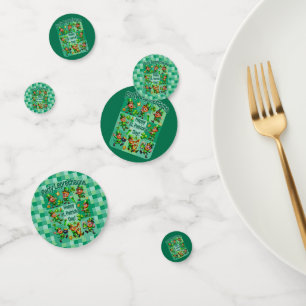 St. Patrick's Day Fun Adorable "Party Leprechauns" Confetti