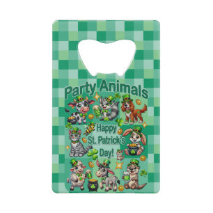 St. Patrick's Day Fun and Adorable "Party Animals"