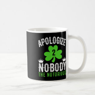 St. Patrick's Day Funny Fighter Drinker Irish Cono Coffee Mug