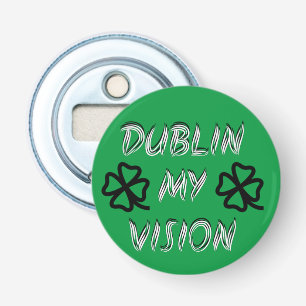 St. Patrick's Day Funny Humour Green Bottle Opener