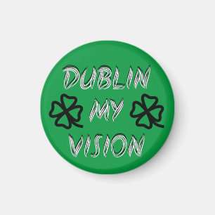 St. Patrick's Day Funny Humour Green Magnet