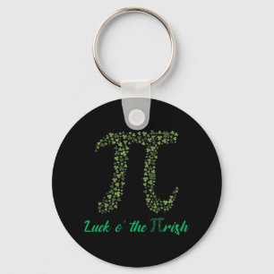 St Patricks Day Funny Pi Luck O' The Pi-rish Gifts Key Ring