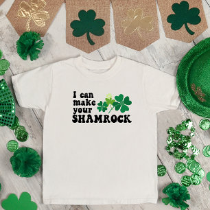 St. Patricks day funny shamrock clover lucky Irish T-Shirt