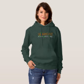 St Patrick's Day Funny Slainte! Now Kiss Me Womens Hoodie (Front Full)