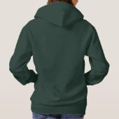 St Patrick's Day Funny Slainte! Now Kiss Me Womens Hoodie (Back)