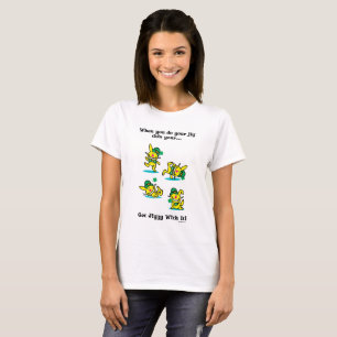 St Patrick's Day   Get Jiggy With It T-Shirt