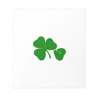 St Patrick's Day - Get Lucky 3 + 1 leaves = 4 Notepad