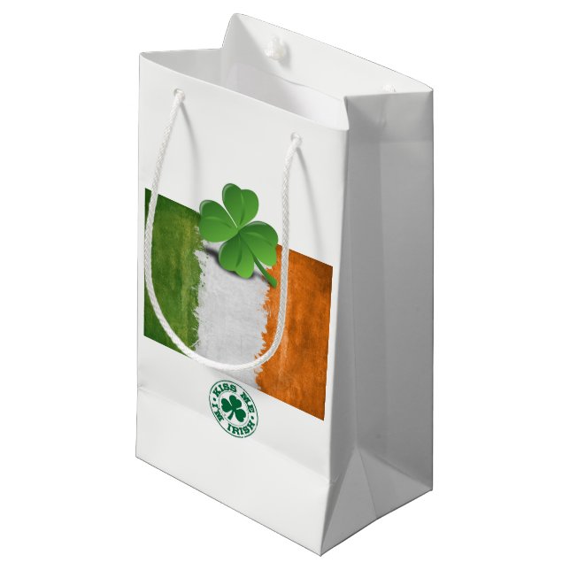St. Patrick's Day Gift Bag (Front Angled)