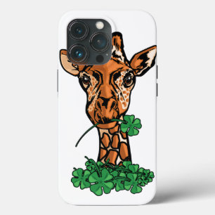St. Patricks Day Giraffe iPhone 13 Pro Case