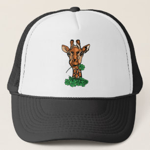 St. Patricks Day Giraffe Trucker Hat