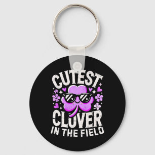 St Patricks Day Girls Toddler Boys Cutest Clover S Key Ring