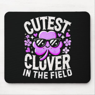 St Patricks Day Girls Toddler Boys Cutest Clover S Mouse Pad