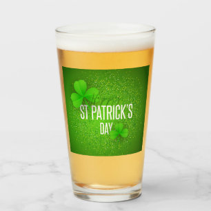 St Patrick's Day Glass
