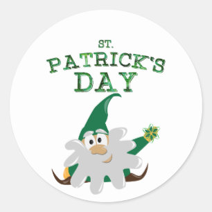 St. Patrick's Day Gnome Sticker