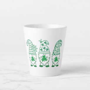 St. Patrick's Day Gnomes-60682 Latte Mug
