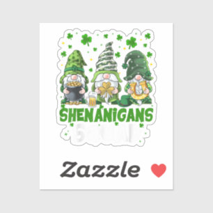 St Patricks Day Gnomes Shenanigans Squad Saint