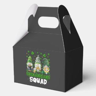 St Patricks Day Gnomes Shenanigans Squad Saint Favour Box