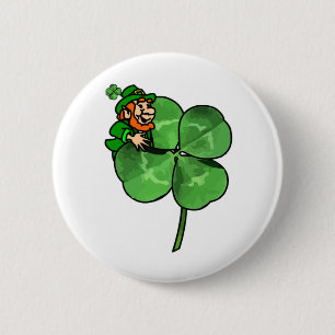 St. Patrick's Day - Go Irish! 6 Cm Round Badge