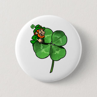 St. Patrick's Day - Go Irish! 6 Cm Round Badge