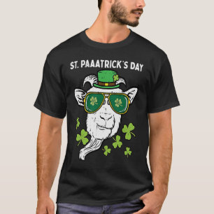 St Patricks Day Goat Head Saint Pattys Farmer Men T-Shirt