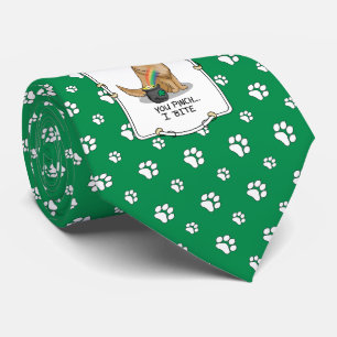 St. Patrick's Day Golden Retriever Dog Tie