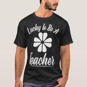 St Patricks Day Good Luck Irish Shamrock Teachers T-Shirt