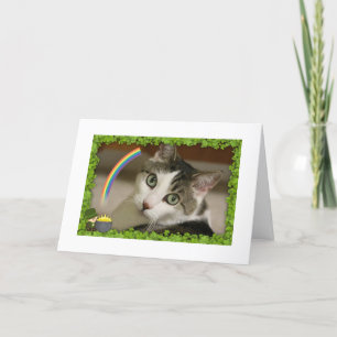 St. Patrick's Day Gracey Holiday Card