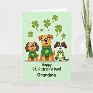 St Patricks Day Grandma Card