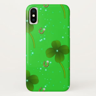 St. Patrick's Day Green Lucky Clover Case-Mate iPhone Case