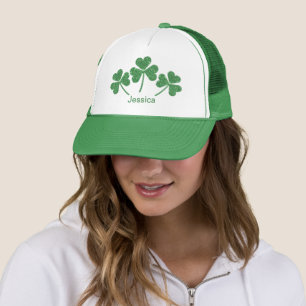St. Patrick's Day Green Shamrock Vine Irish Party  Trucker Hat