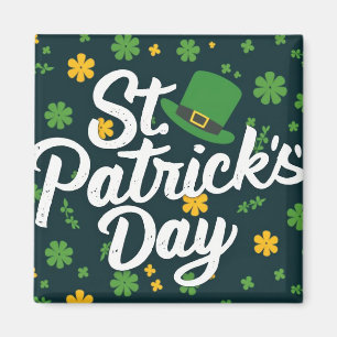 St. Patricks Day green yellow Magnet