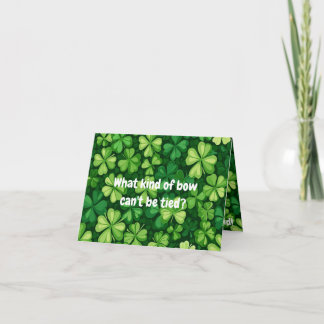 "St. Patrick's Day" Greeting Card
