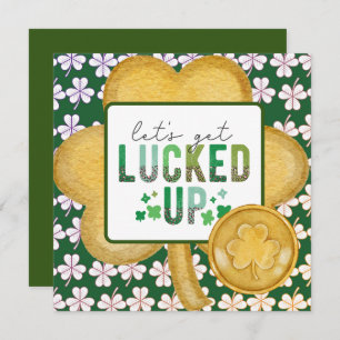 St. Patrick's Day Greeting Card LUCKY UP