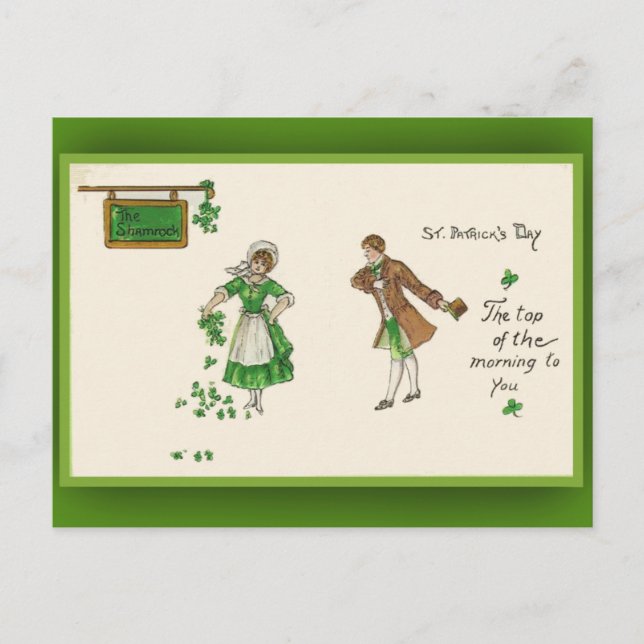 St. Patrick's Day Greeting Cards (Front)