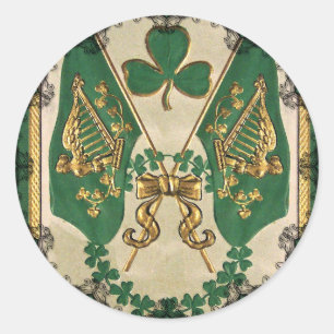 St. Patrick's Day Greeting Sticker