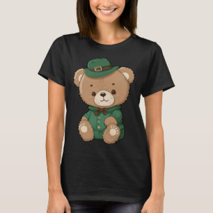 St Patricks Day happy Shenanigans shamrock leprech T-Shirt