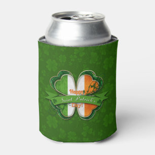 St. Patrick's Day - Happy St. Patrick's Day Can Cooler