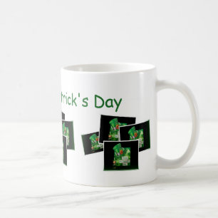 St. Patrick's Day Hat and Leprechaun Coffee Mug