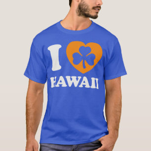 St Patricks Day Hawaii Irish Pride Hawaiian Shamro T-Shirt
