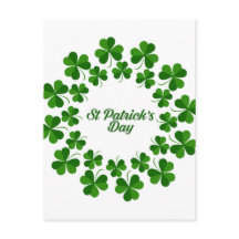 St Patrick's day Holiday Postcard